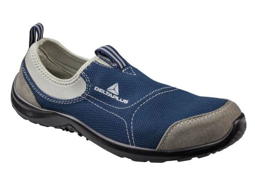 Sapatos de seguranca deltaplus de poliester e algodao com palmilha e ponteira de aco cor azul marinho tamanho 37 , Deltaplus , 79766 , 3295249194468